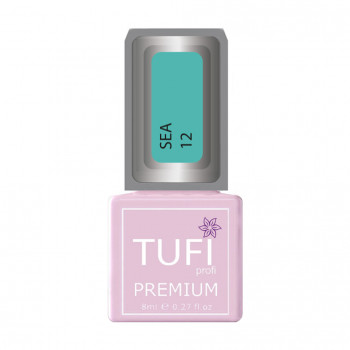 Гель-лак для нігтів Tufi profi Premium Sea 12 Лазурний берег, 8 мл