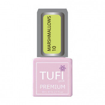 Гель-лак для нігтів Tufi Profi Premium Marshmallows 10 Лимонний, 8 мл