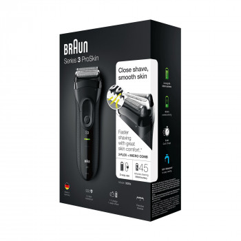 Електробритва чоловіча Braun Series 3 3020 Black