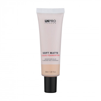 Тональна основа для обличчя LN Pro Soft Matte Foundation 101 Porcelain, 30 мл