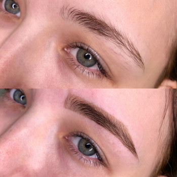 Корекція і фарбування брів