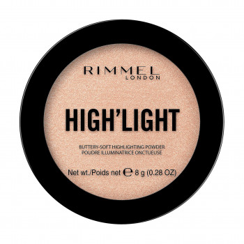 Пудровий хайлайтер для обличчя Rimmel High'Ligh Buttery-Soft Highlighting Powder 002 Candlelit, 8 г