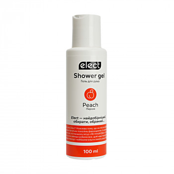 Гель для душу Elect Peach Shower Gel Персик, 100 мл