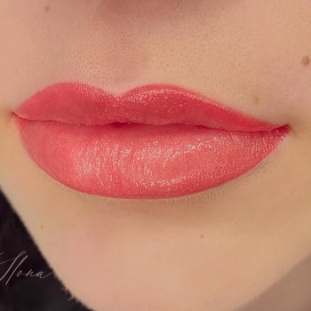 Акварельний татуаж губ, фото - Майстер перманентного макіяжу Илона