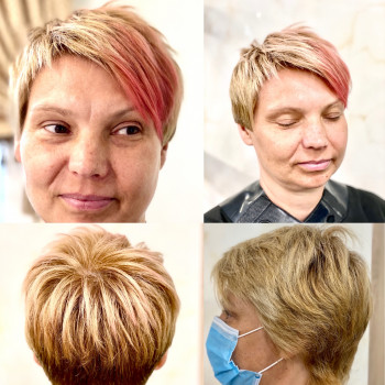 Стрижка піксі коротка жіноча, фото - Салон краси Status & Style