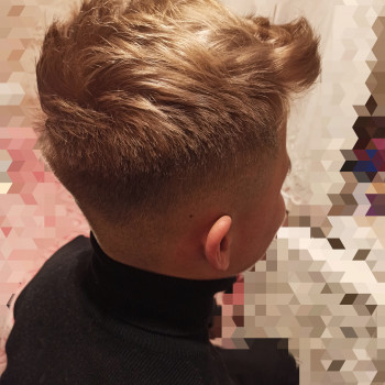 Покраска+ стильная стрижка