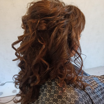 Свадебная прическа