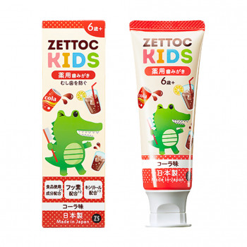 Дитяча зубна паста Zettoc Nippon Toothpaste Kids Cola Кола, від 6 років, 70 г
