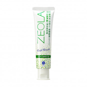 Зубна паста Zettoc Zeola White Fresh Breath Clean Green Tea Свіжий подих, 95 г