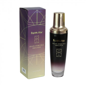 Емульсія для обличчя FarmStay Grape Stem Cell Emulsion з фітостволовими клітинами винограду, 130 мл