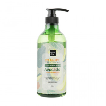 Гель для душу FarmStay Tropical Fruit Perfume Body Wash Avocado з авокадо, 750 мл