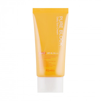 Сонцезахисний крем для обличчя A'Pieu Pure Block Natural Daily Sun Cream SPF45/Pa+++, 50 мл