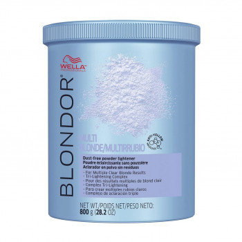 Блондувальна пудра для волосся Wella Professionals Blondor Multi Blonde Dust-Free, 800 г