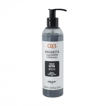 Детоксикаційна маска для волосся Dikson Argabeta Vegcarbon Mask Detox, 250 мл