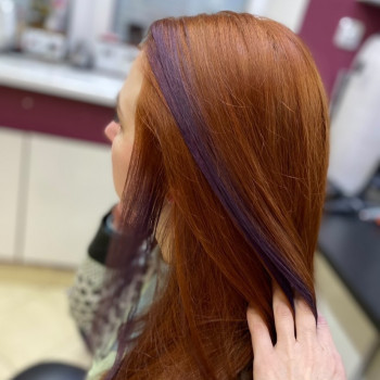 Складне або однотонне фарбування/висвітлення волосся/фарбування сивини
                    Салон красоты Blackberry Киев