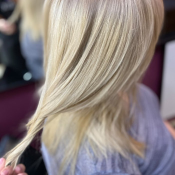 Складне або однотонне фарбування/висвітлення волосся/фарбування сивини
                    Салон красоты Blackberry Киев