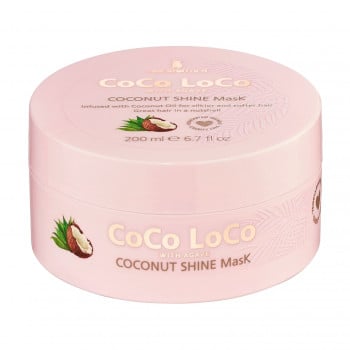 Зволожувальна маска для волосся Lee Stafford Coco Loco Coconut Shine Mask з агавою та кокосовою олією, 200 мл