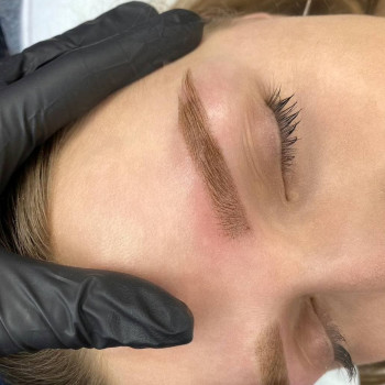 Пудрове напилення брів