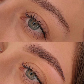 Фарбування брів