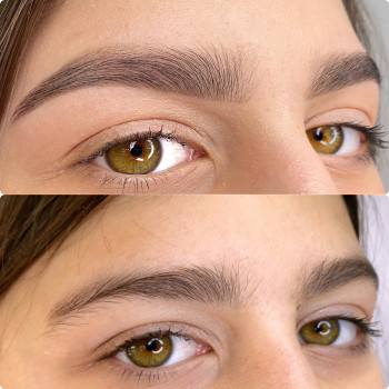 Коррекция и окрашивание бровей