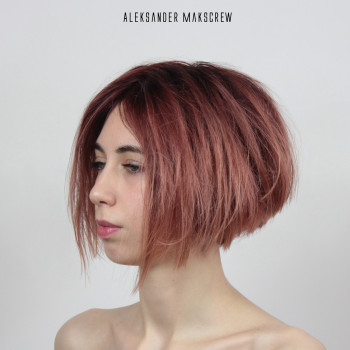 Красный цвет волос, фото - Парикмахер-колорист Aleksander Makscrew