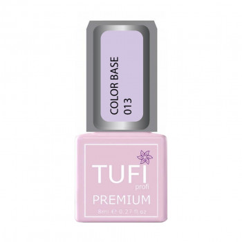База для гель-лаку Tufi profi Premium Color Base 013 Напівпрозорий бузковий, 8 мл