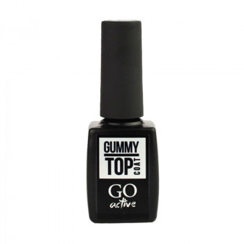 Каучуковий топ для гель-лаку Go Active Gummy Top Coat, 10 мл