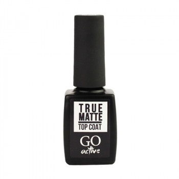 Матовий топ для гель-лаку Go Active True Matte Top Coat, 10 мл