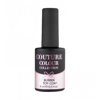 Топ для гель-лаку Couture Colour High Gloss Top Coat No Wipe без липкого шару, 9 мл