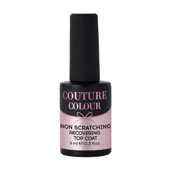 Топ для гель-лаку без липкого шару Couture Colour Non Scratсhing Top Coat No Wipe, 9 мл