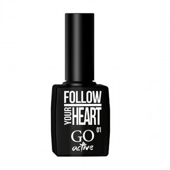 Гель-лак для нігтів GO Active Gel Polish 001, 10 мл