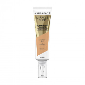 Тональна основа для обличчя Max Factor Miracle Pure Skin-Improving Foundation SPF 30 PA+++, 55 Beige, 30 мл