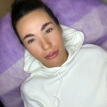 Зажившие акварельные губы (после одной процедуры)+ламинирова