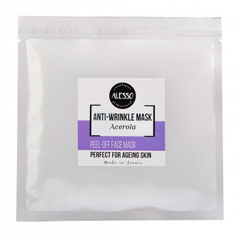 Альгінатна маска для обличчя Alesso Professionnel Anti-Wrinkle Mask Acerola з ацеролою, проти зморшок, 25 г