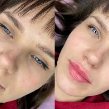 Губки До/ После