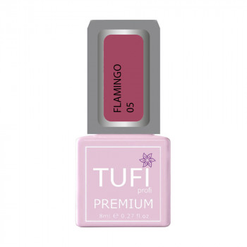 Гель-лак для нігтів Tufi profi Premium Flamingo 05 Лісова ягода, 8 мл
