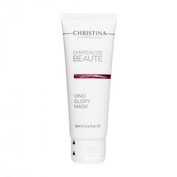 Маска для обличчя Christina Chateau de Beaute Vino Glory Mask для миттєвого ліфтингу, на основі екстракту винограду, 75 мл