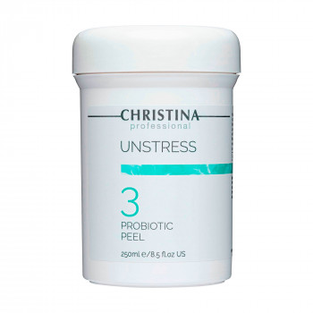 Пілінг для обличчя Christina Unstress 3 ProBiotic Peel з пробіотичною дією, 250 мл