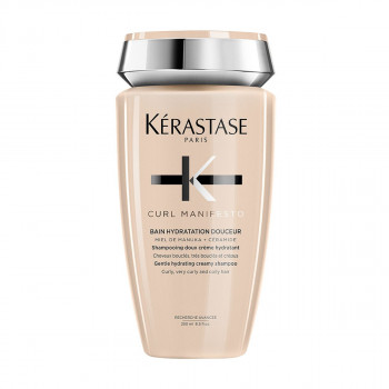 Кремовий зволожувальний шампунь-ванна Kerastase Curl Manifesto Bain Hydratation Douceur для кучерявого волосся всіх типів, 250 мл