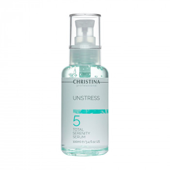 Заспокійлива сироватка для обличчя Christina Unstress 5 Total Serenity Serum, 100 мл