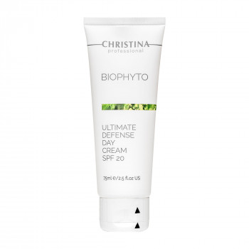 Денний крем для обличчя Christina Bio Phyto Ultimate Defense Day Cream SPF 20 Абсолютний захист, без тону, 75 мл