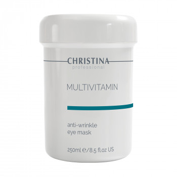 Мультивітамінна маска для шкіри навколо очей Christina Multivitamin Anti-Wrinkle Eye Mask від зморщок, 250 мл