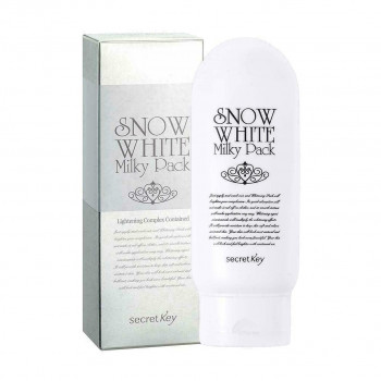Відбілювальна маска для обличчя Secret Key Snow White Milky Pack Білосніжка, 200 мл