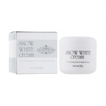 Освітлювальний молочний крем для обличчя Secret Key Snow White Cream, 50 мл