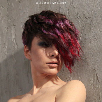 Красный цвет волос, фото - Парикмахер-колорист Aleksander Makscrew