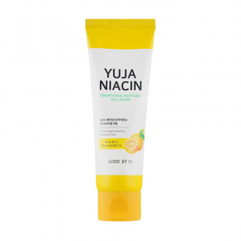 Освітлювальний крем-гель для обличчя Some By Mi Yuja Niacin Brightening Moisture Gel Cream з юдзу, для жирної та комбінованої шкіри, 100 мл