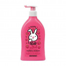 Дитячий шампунь-гель 2 в 1 Sanosan Kids з ароматом малини, 400 мл