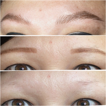 Татуаж / перманентный макияж бровей в технике Гиперреализм
                    Майстер перманентного макіяжу Оксана Київ