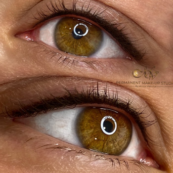 Перманентный макияж глаз (межресничная стрелочка)