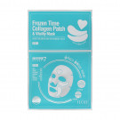 Оздоровлювальна тканинна маска з патчами для обличчя 2 в 1 Konad Iloje Frozen Time Collagen Patch & Vitality Mask, 0.75 г + 25 г